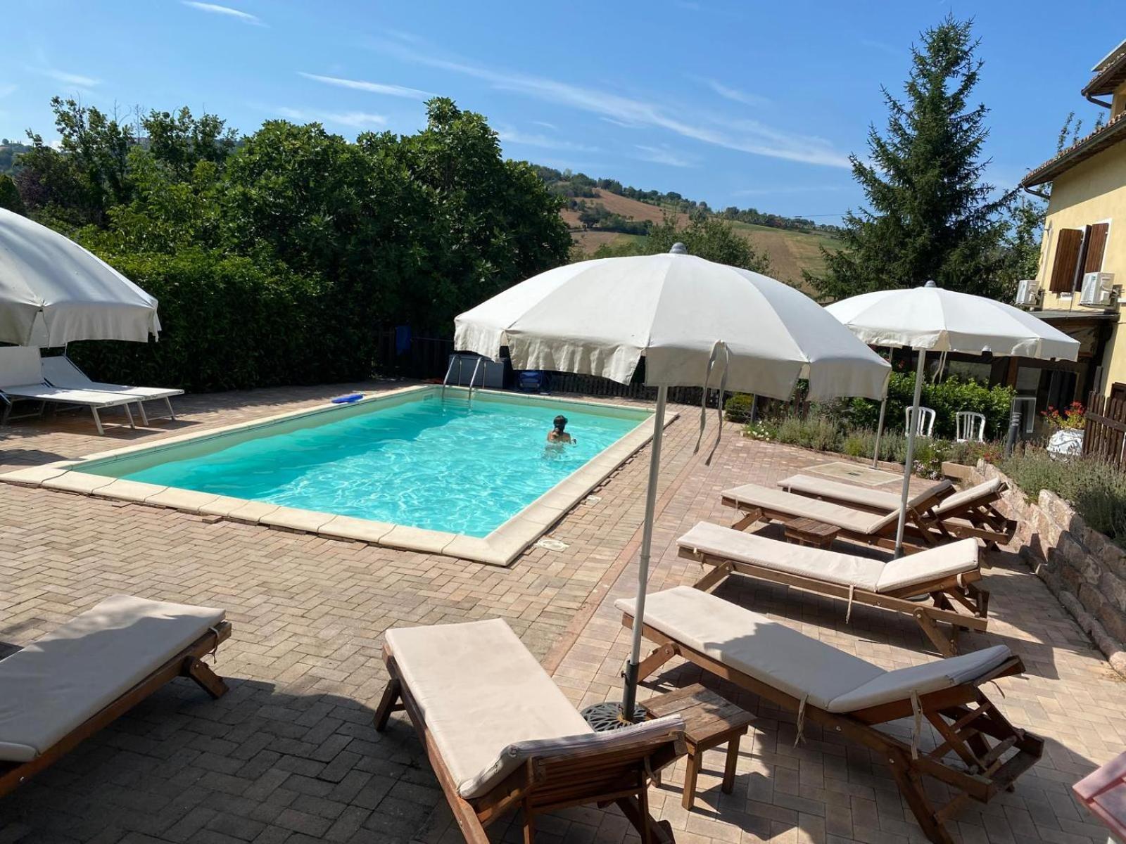 Country House Villa Sabrina San Ginesio Экстерьер фото